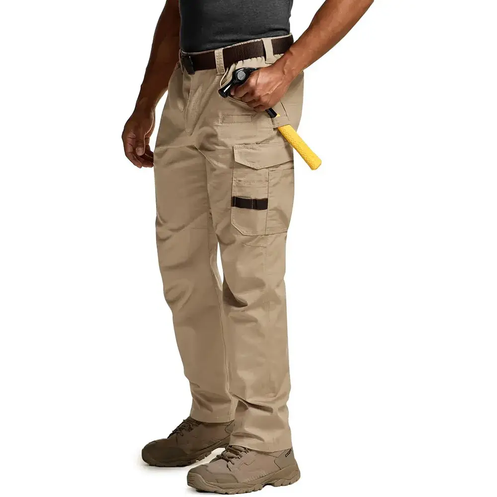 Men's Ripstop Work Pants ,Water Resistant  Outdoor Tactical Pants