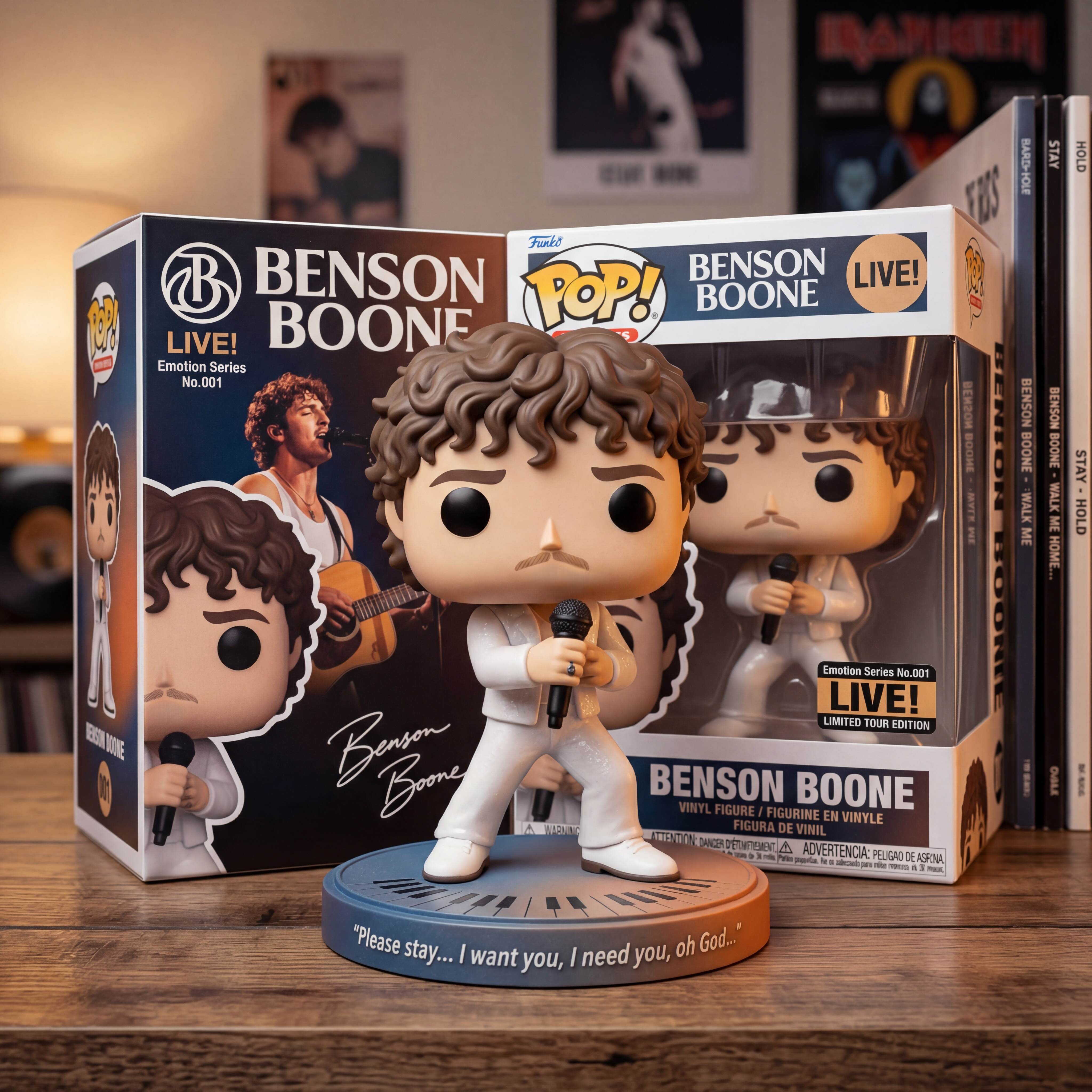 Benson Boone Pop! Figure (LIVE Version)