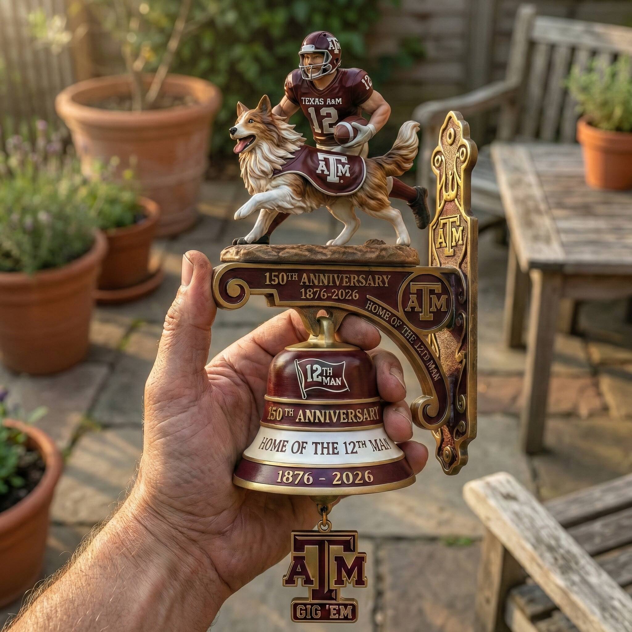 Texas A&M 150th Anniversary Limited Edition Wall Bell