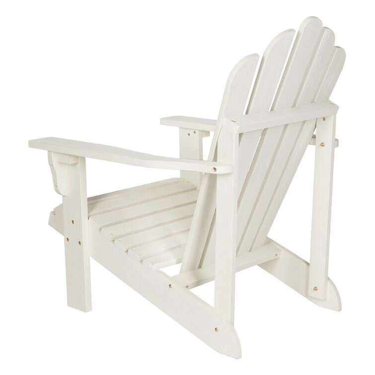 Brently Solid Wood Adirondack Chair
