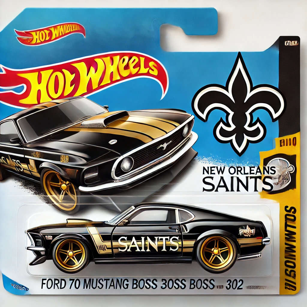 Hot Wheels NFL Team '70 Mustang