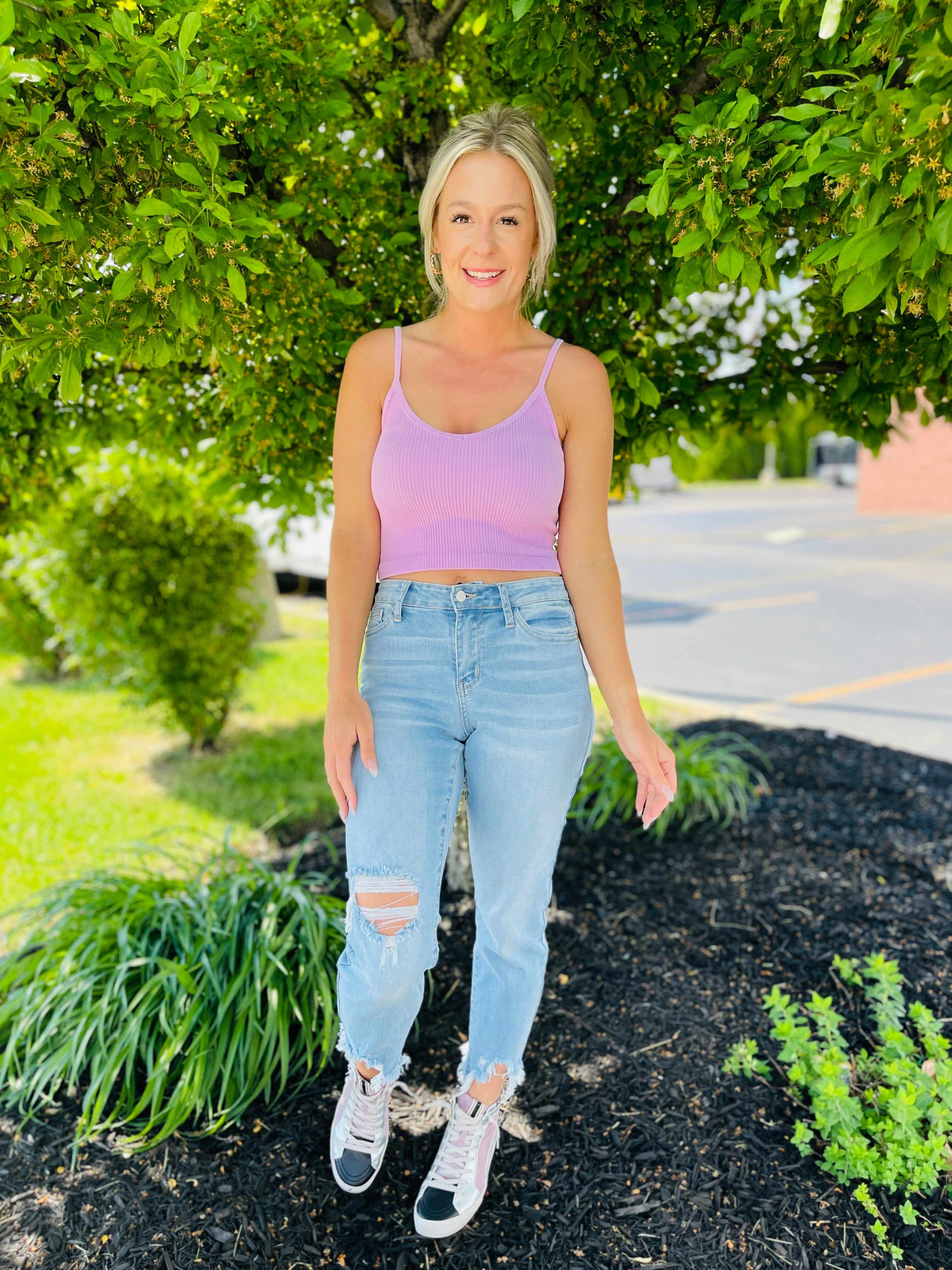 PLUS/REG Lighten Up Boyfriend Jeans