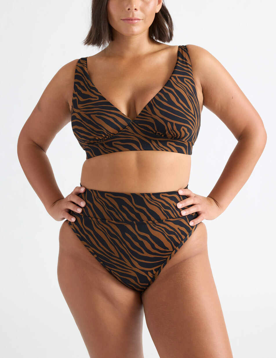 Deep V Bikini Top