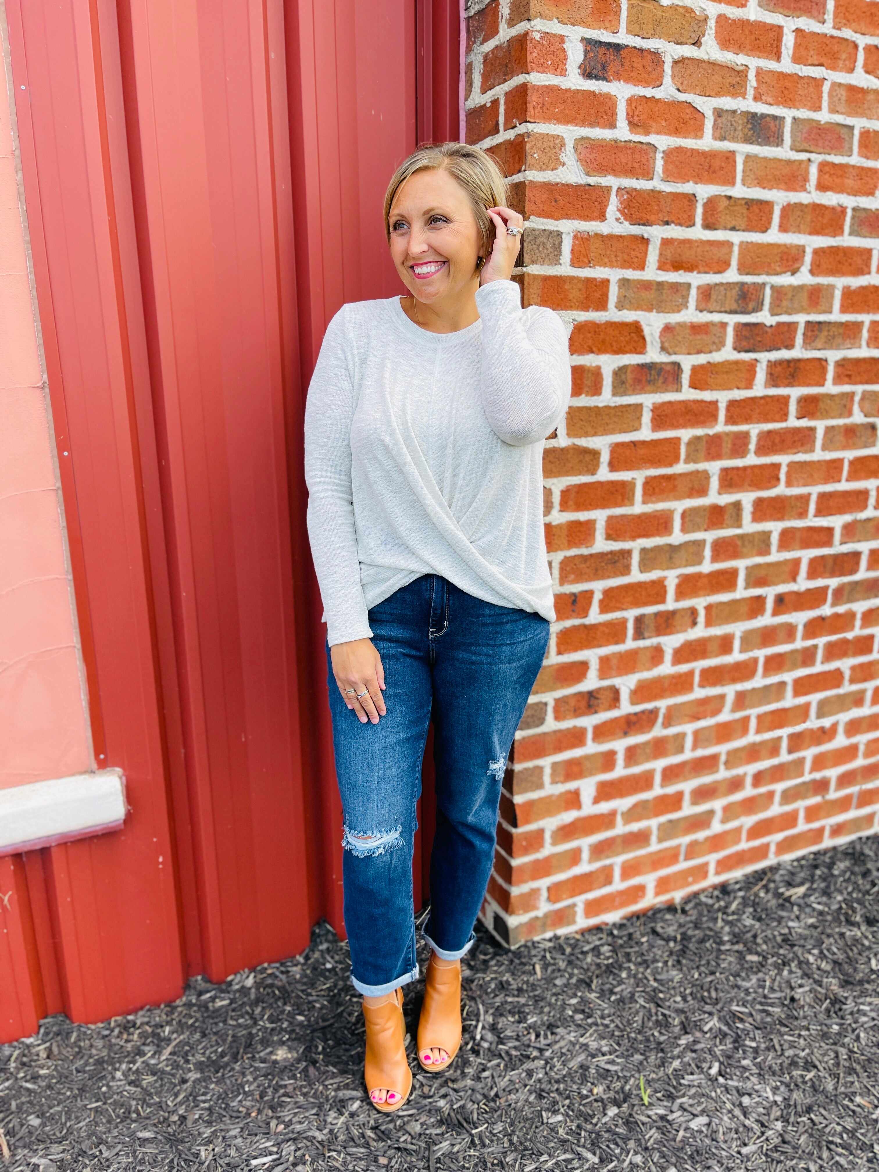 Plus/Reg Your Next Boyfriend Jeans