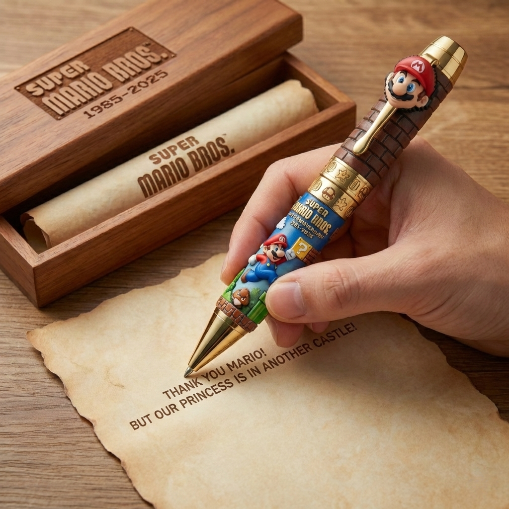 Super Mario 40th Anniversary Collector's Fountain Pen