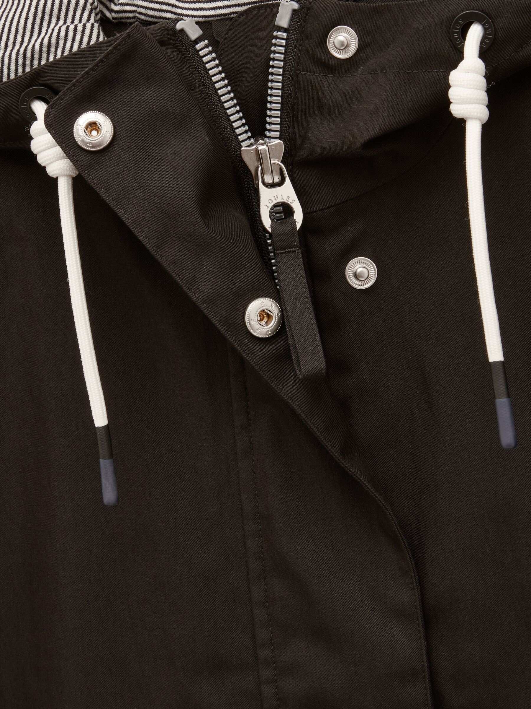 Waterproof Navy Raincoat with Hood