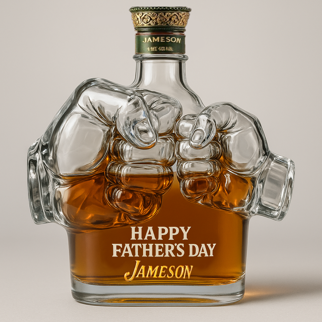 Fist Bump Whiskey Bottle | Father’s Day Special Edition
