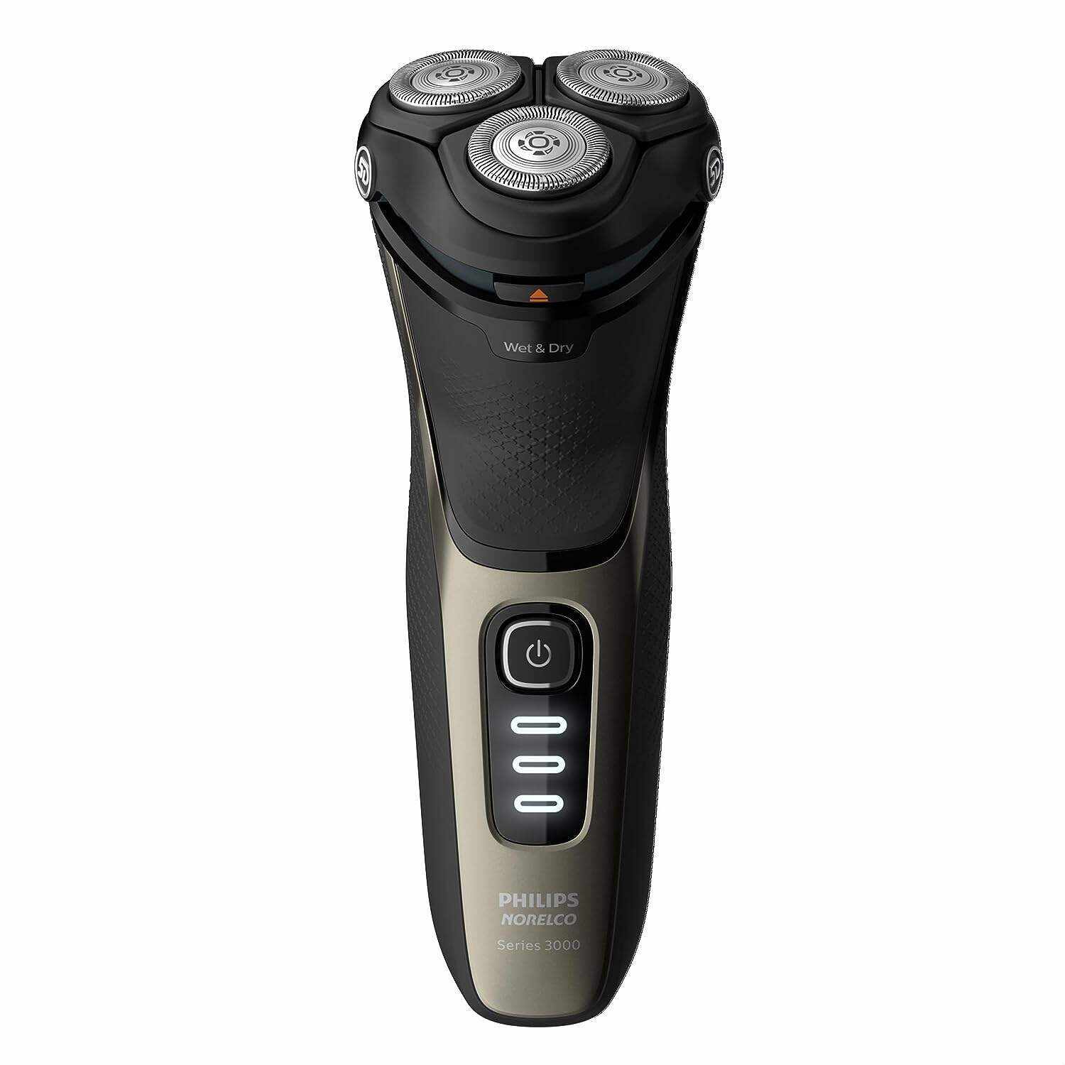 Philips Norelco Shaver 3800, Rechargeable Wet & Dry Shaver with Pop-up Trimmer, Charging Stand and Storage Pouch, Space Gray, S3311/85