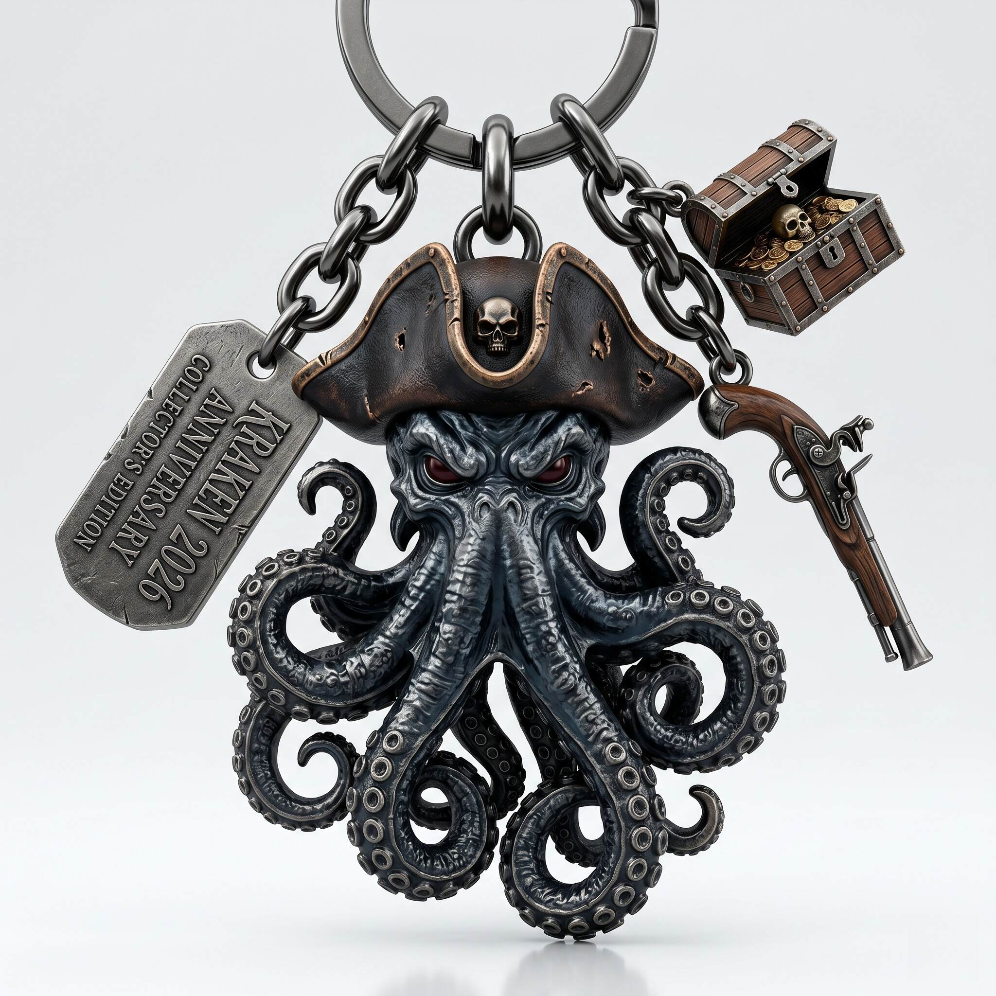Kraken Abyss King 2026 Collector Edition Keychain