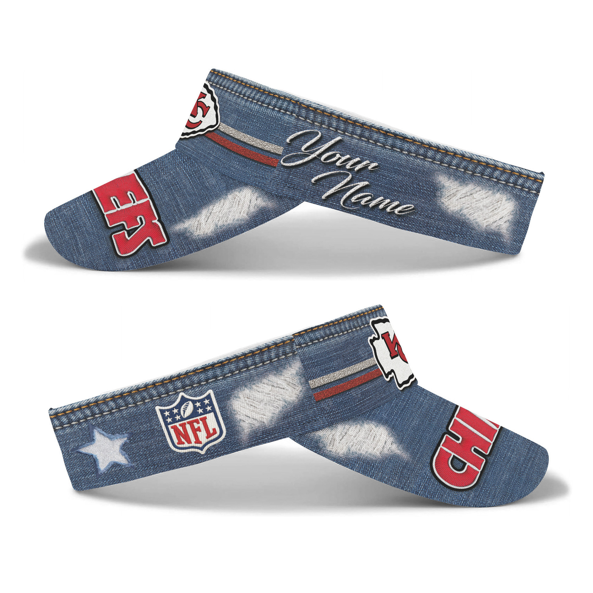 Kansas City Chiefs | Premium NFL Sun Visor Cap TD