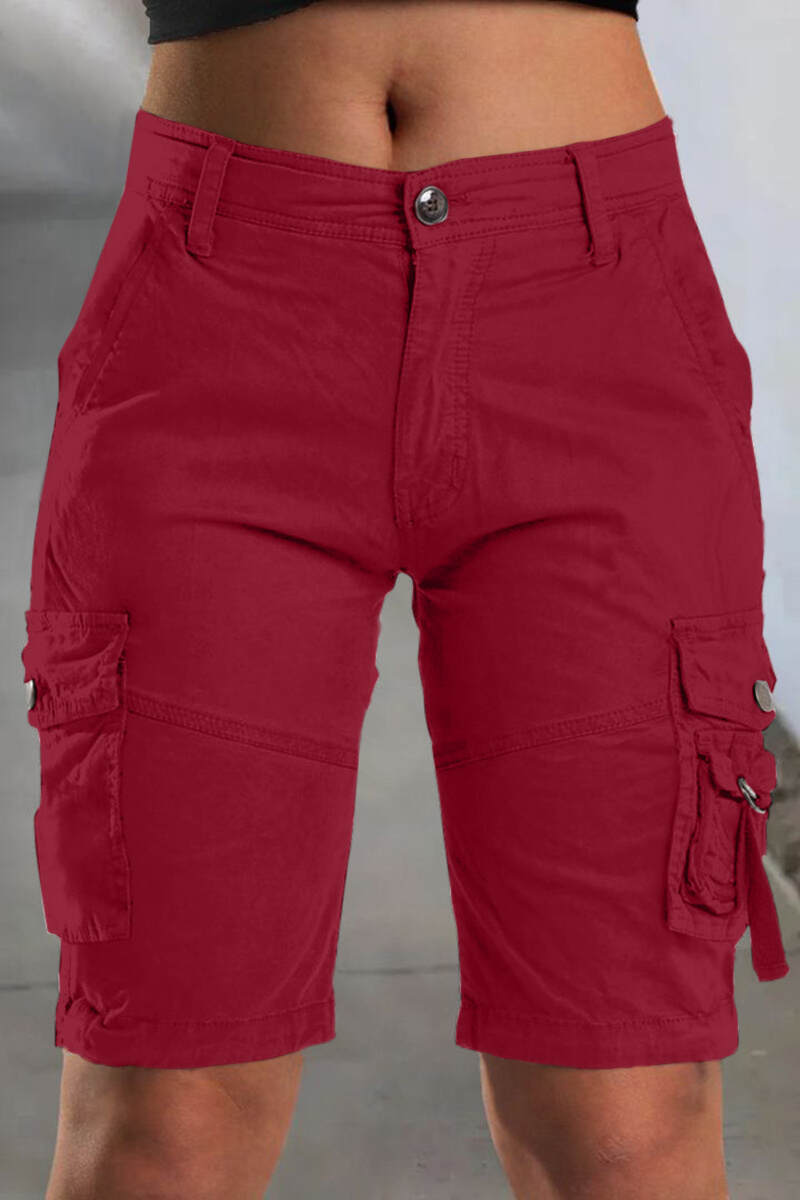 New Hot 2025🔥Stretch cargo shorts with flap pockets design