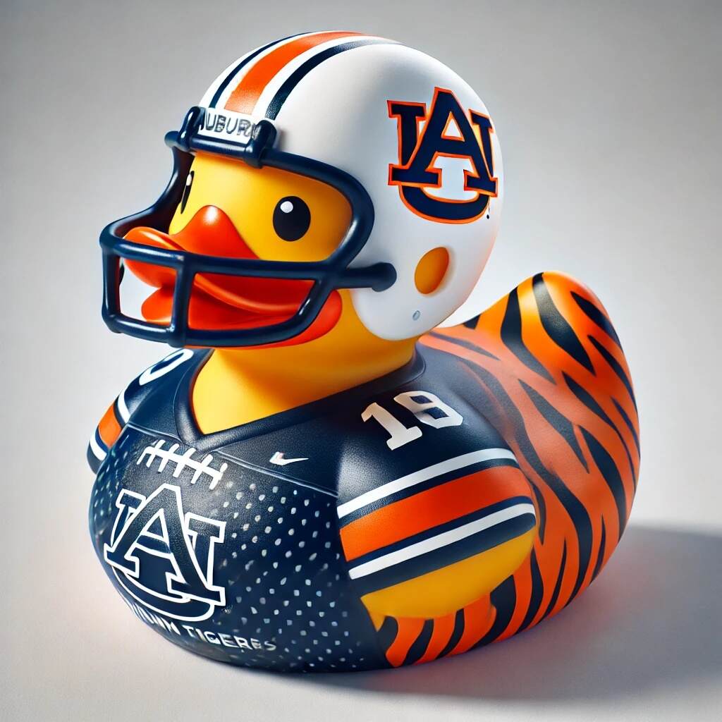 SEC Football Rubber Duck