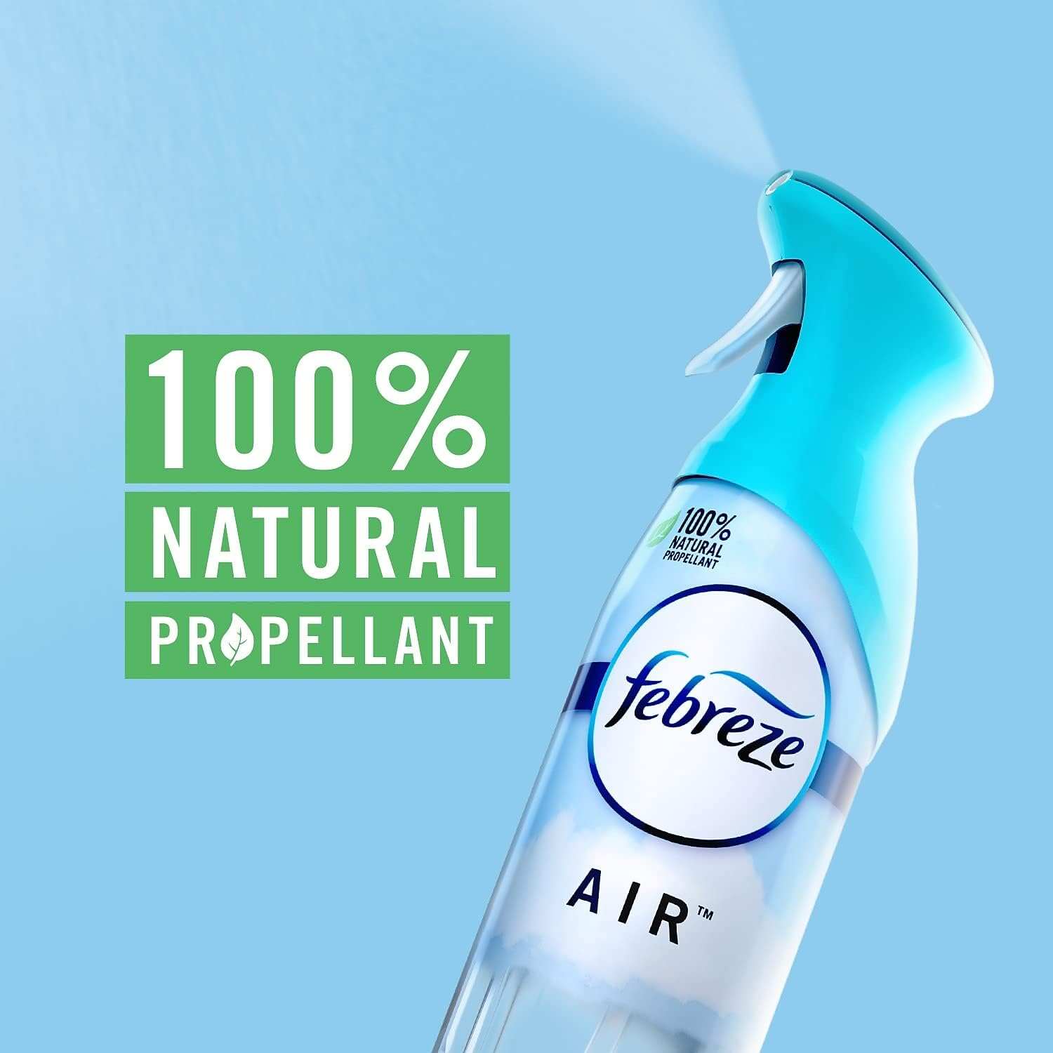 Febreze Air Freshener Heavy Duty Spray, Odor Fighter, Crisp Clean, 8.8 oz (Pack of 6)