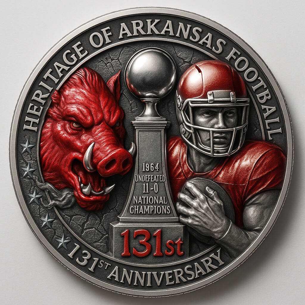Arkansas 131st Anniversary Commemorative Coin