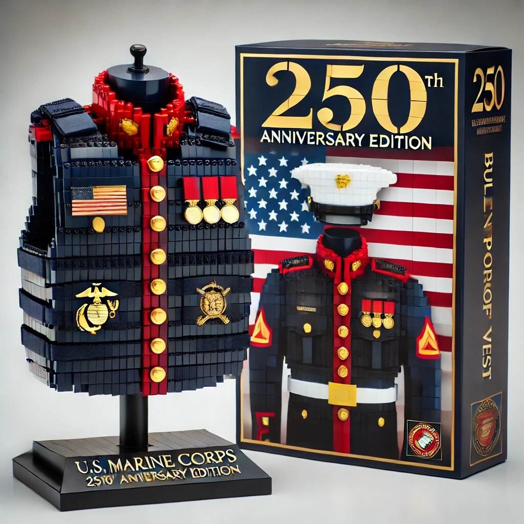 USMC 250th Anniversary Brick Bulletproof Vest