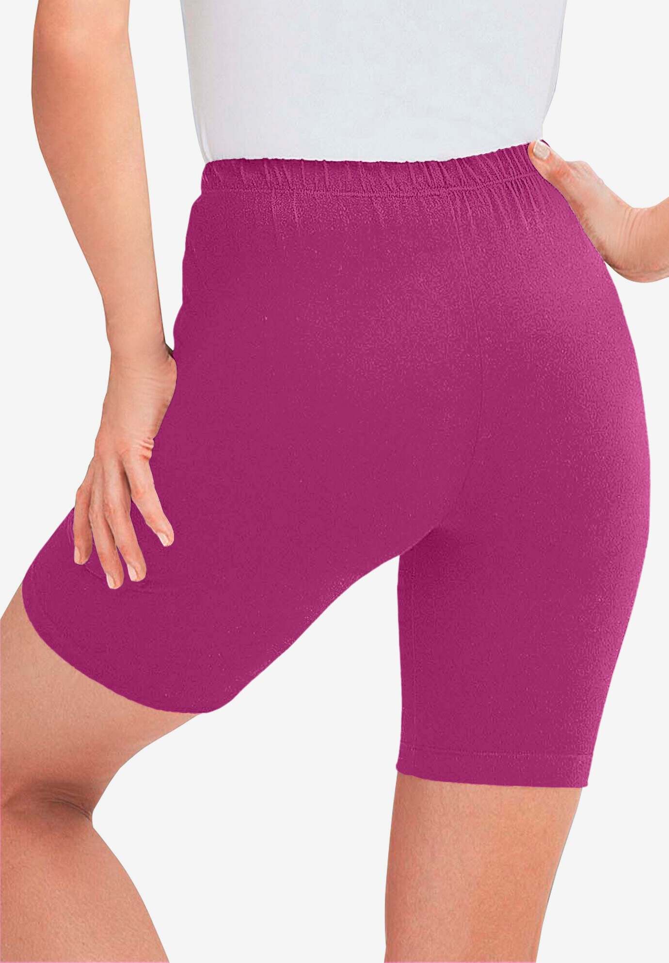 Stretch Cotton Bike Short