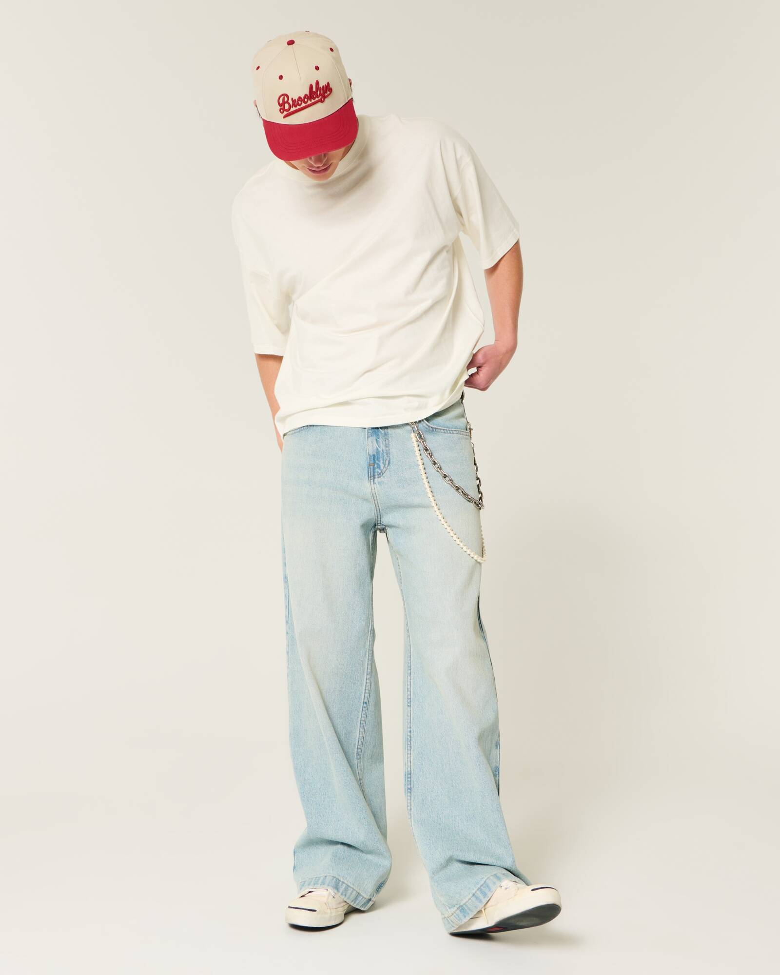 Baggy Cotton Crew T-Shirt
