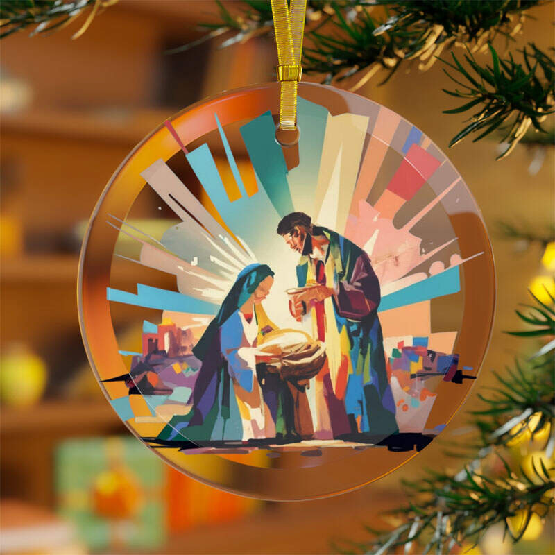 Nativity Christmas Ornament