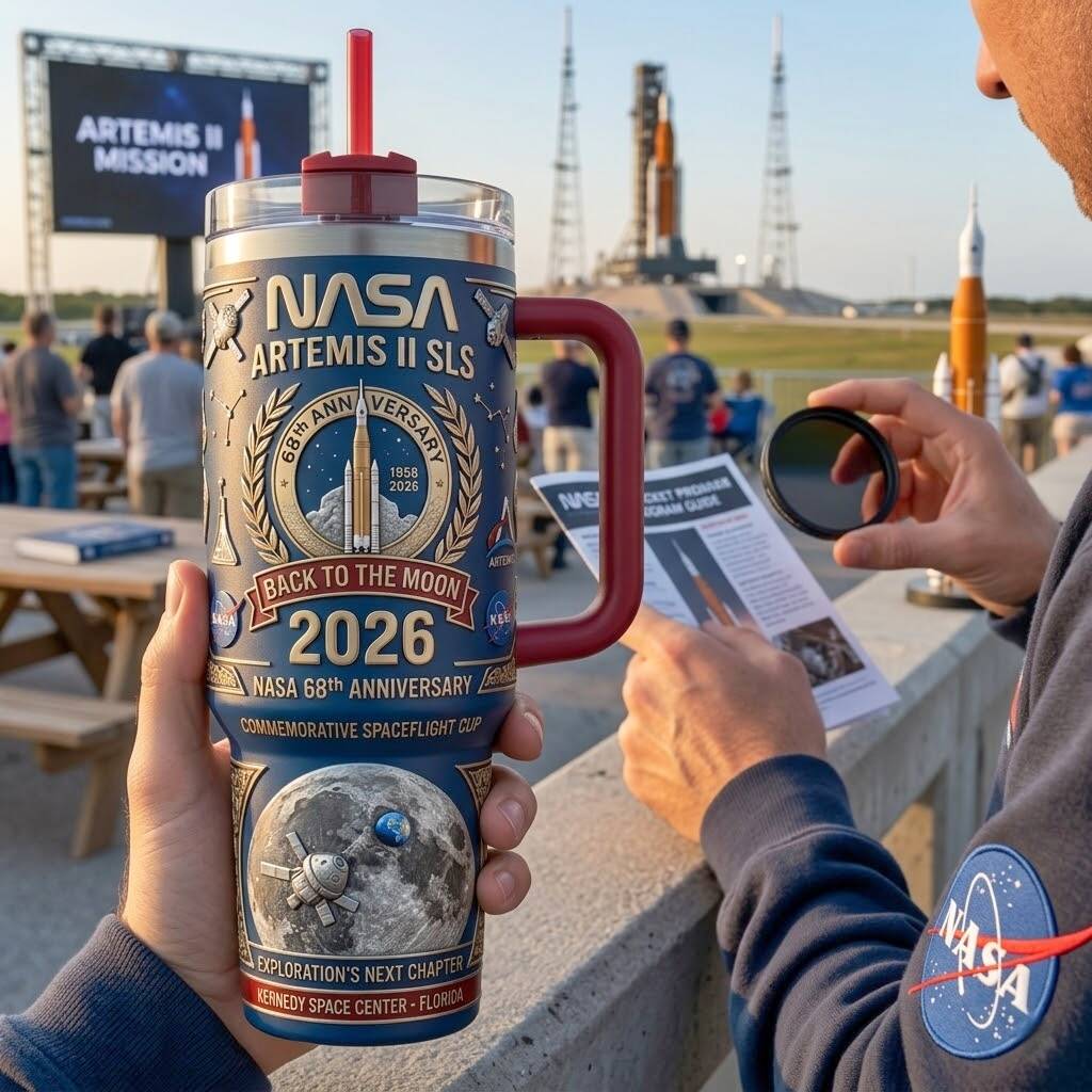 🚀“Artemis II” NASA Commemorative Tumbler