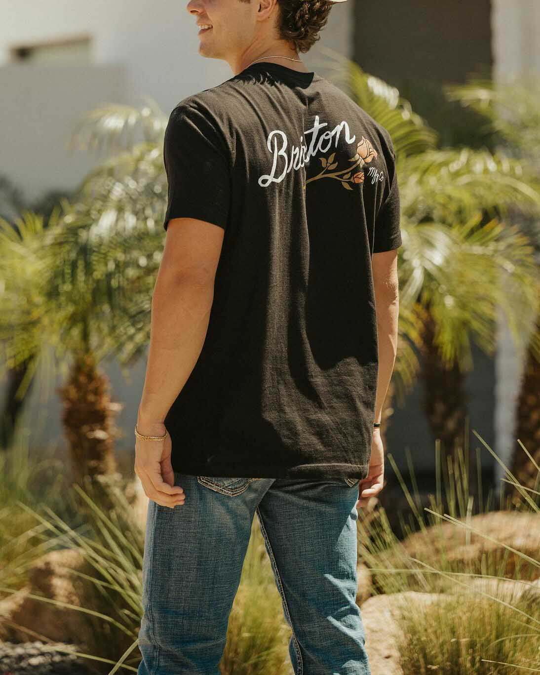 Men's Casual Western Print Short Sleeve