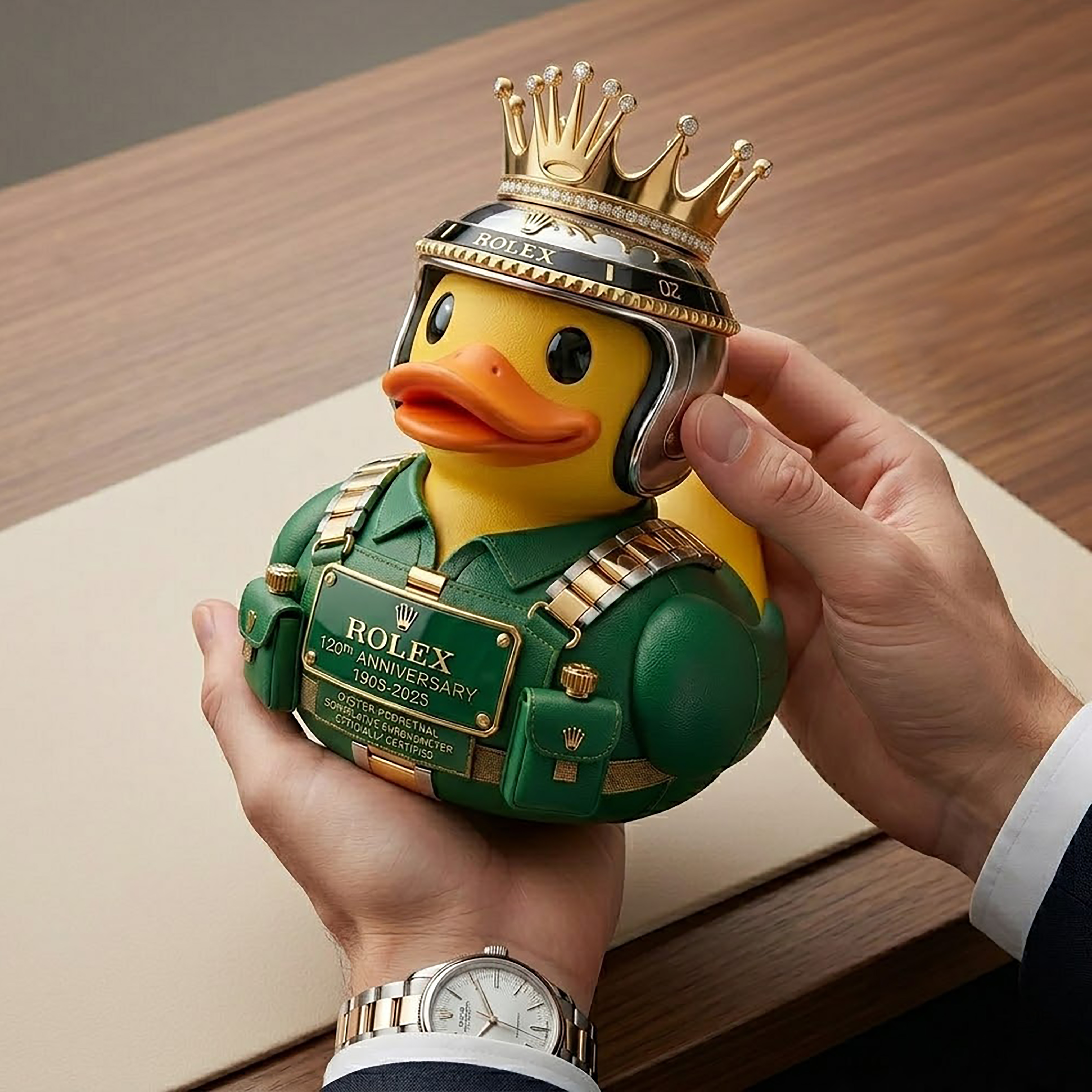 Rolex 120th Collectible Duck