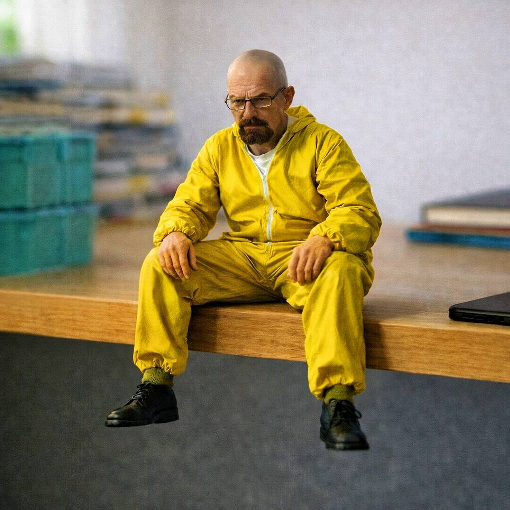 Walter White Desk Companion Figure