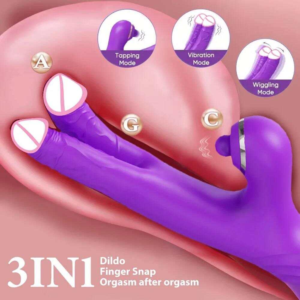 Finger Tapping Vibrator for Women