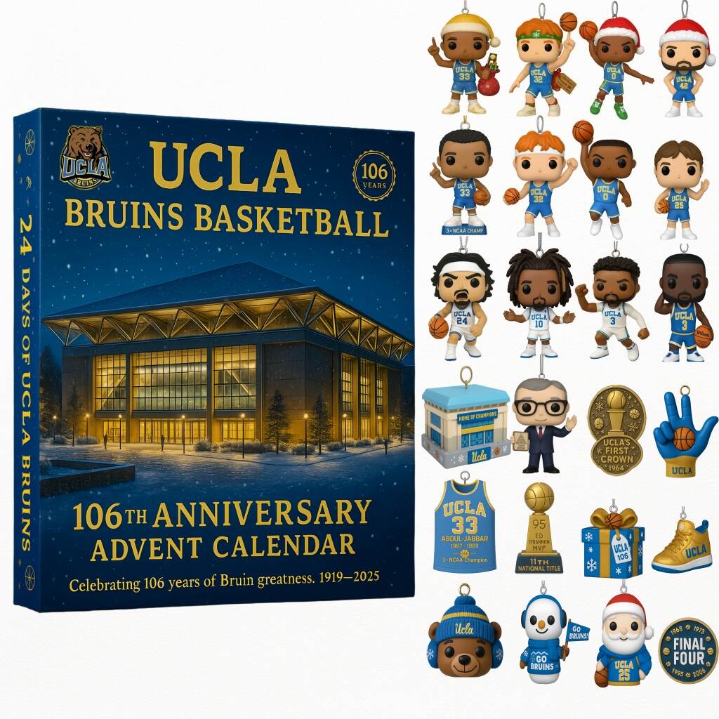 UCLA Bruins Basketball 106th Anniversary 2025 Advent Calendar