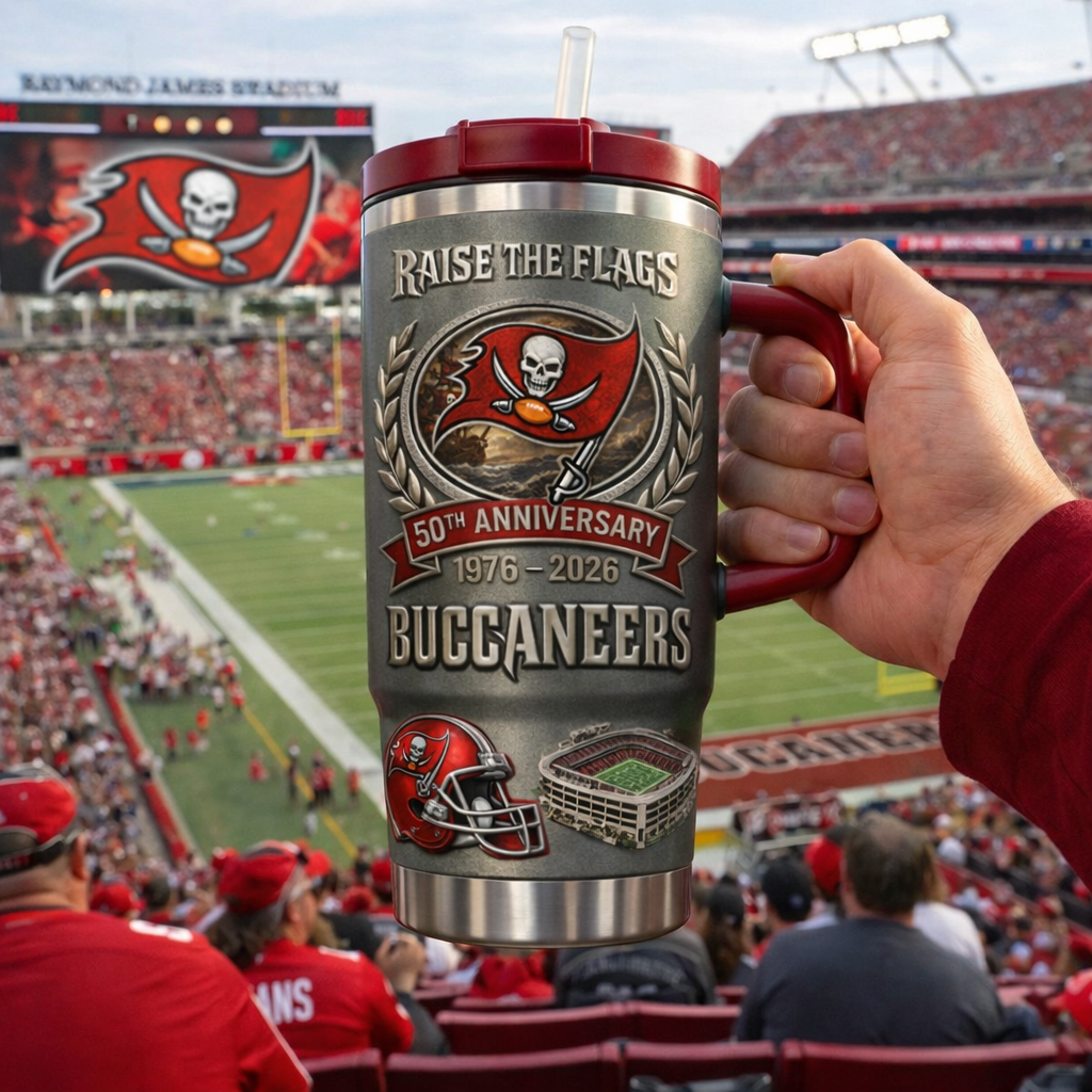 Buccaneers 50th Anniversary Limited Edition Tumbler