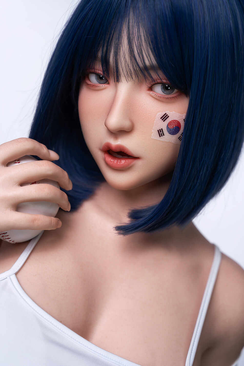 Carol 5ft18 /158cm Full Silicone Realistic South Korea Girl Sex Doll For Blowjob
