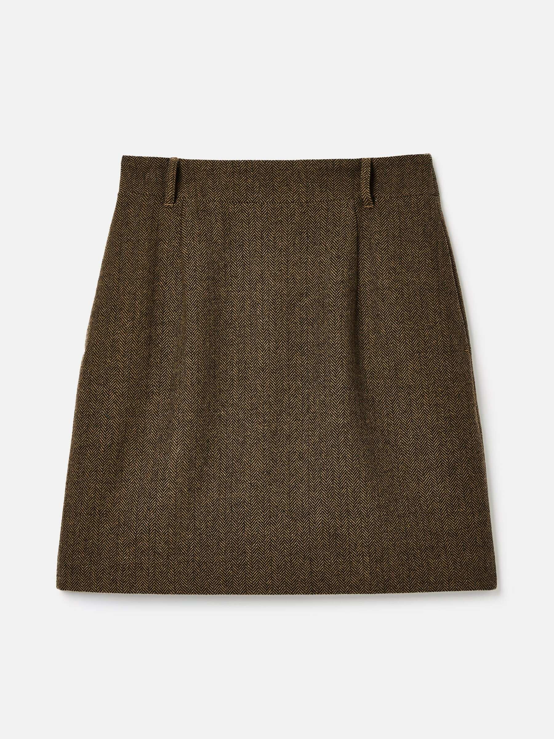 Bramble Brown Tweed Skirt