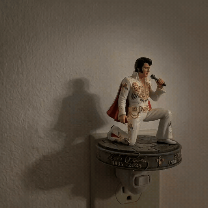 Elvis Tribute Night Light – 90th Anniversary Collector Display