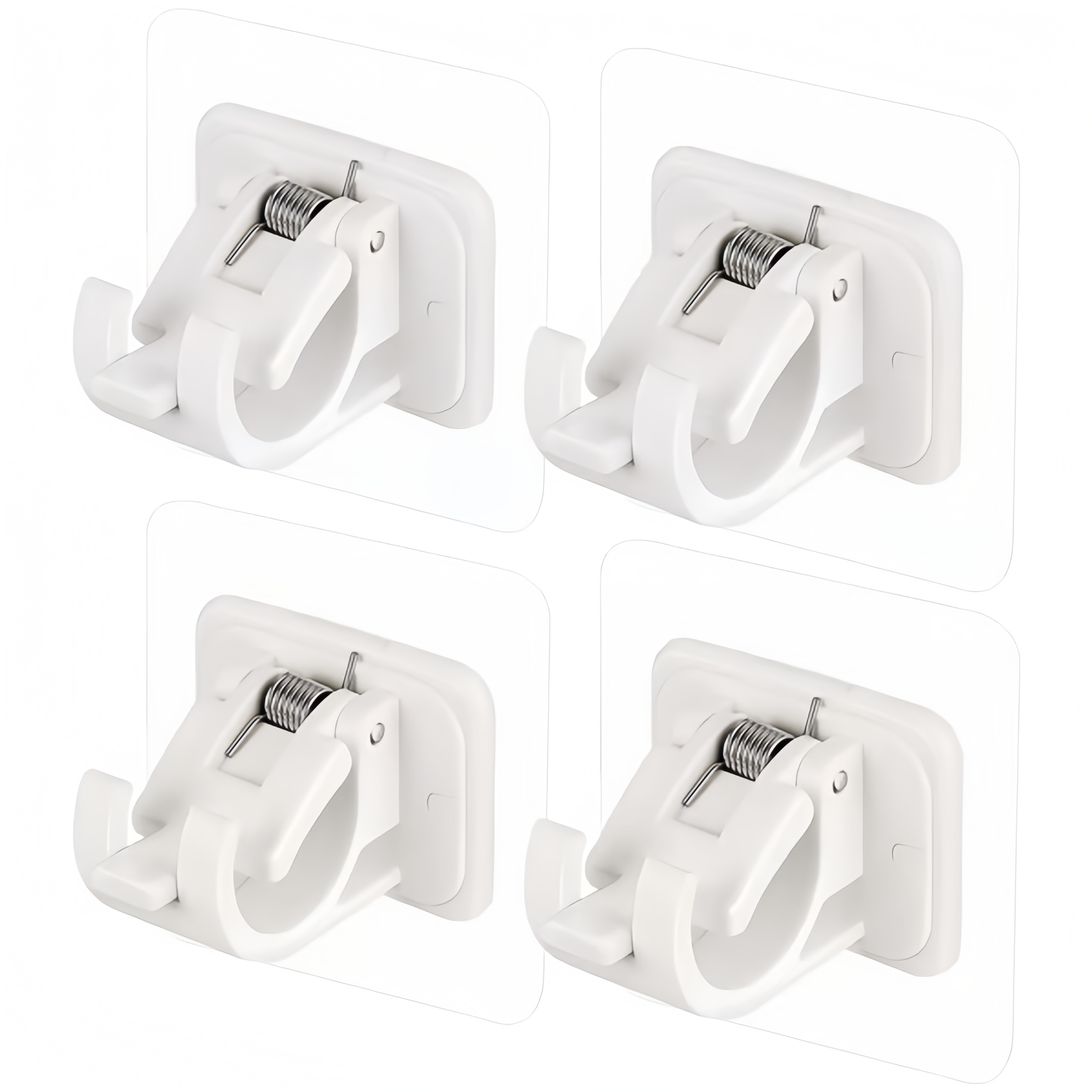 No-Drill Curtain Rod Brackets