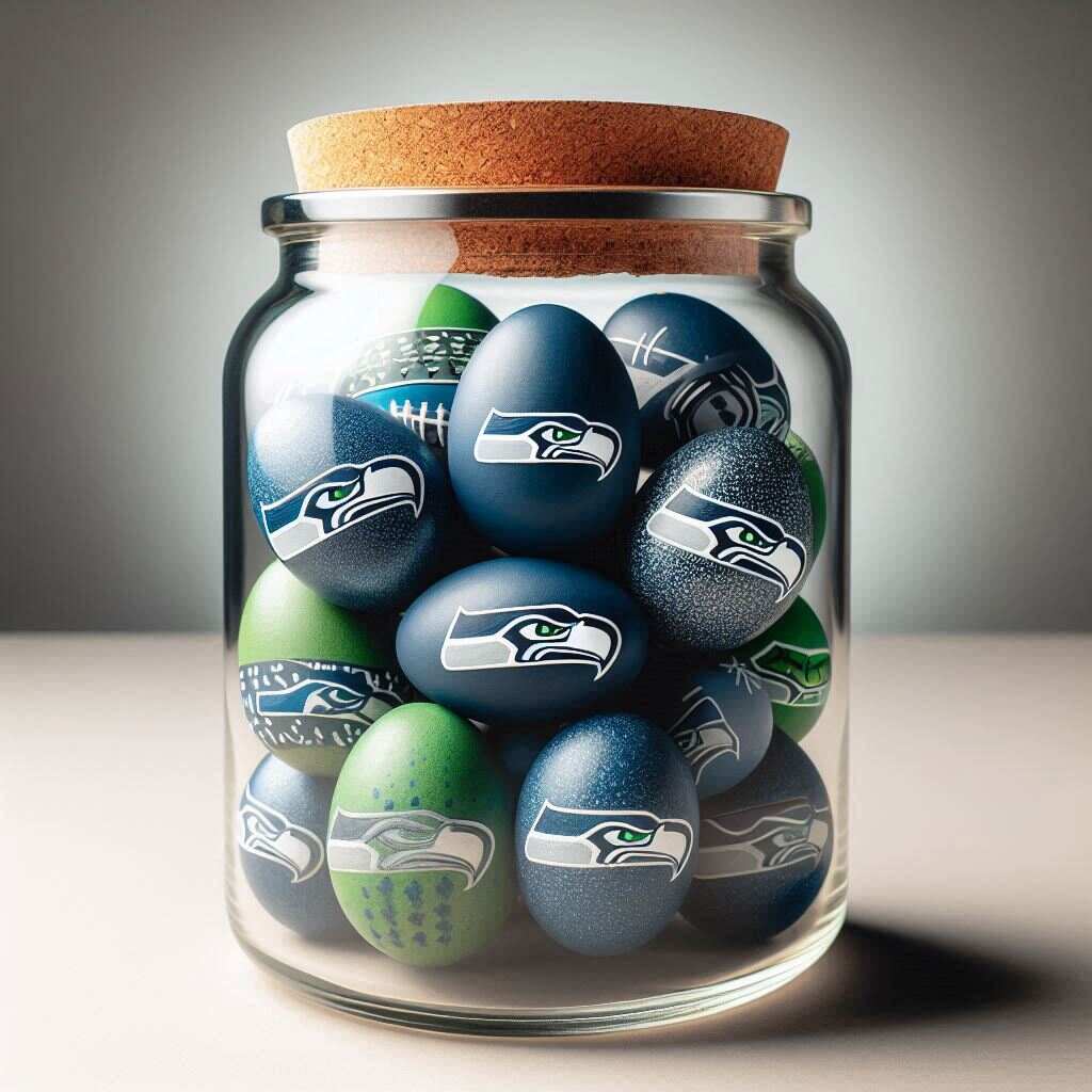 Football Team Egg Jar