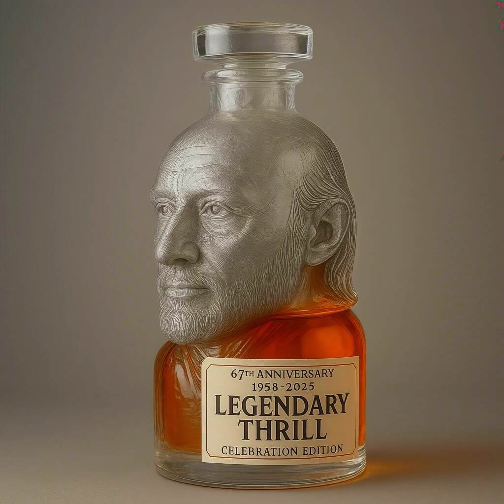 The Bee Gees 67th Anniversary Limited Edition Whisky Bottle