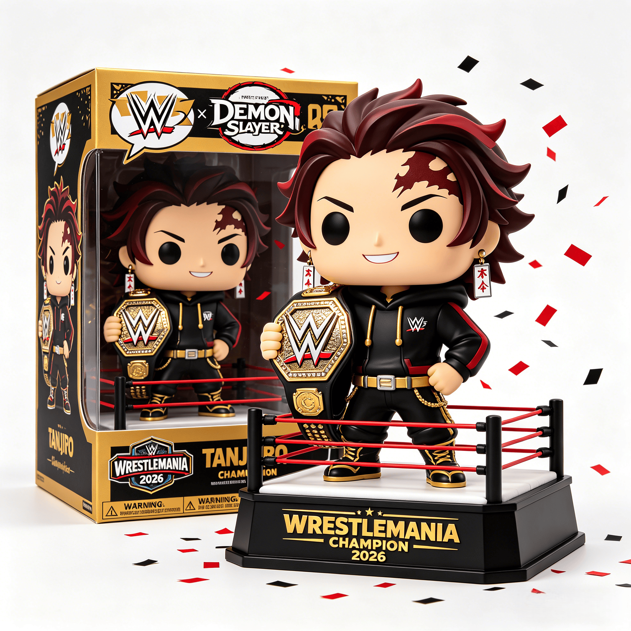 🏆Demon Slayer x WWE WrestleMania 2026 POP!