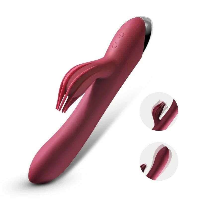 USB Rechargeable 10-Speed Rabbit Vibrator – Clitoris & G-Spot Massager