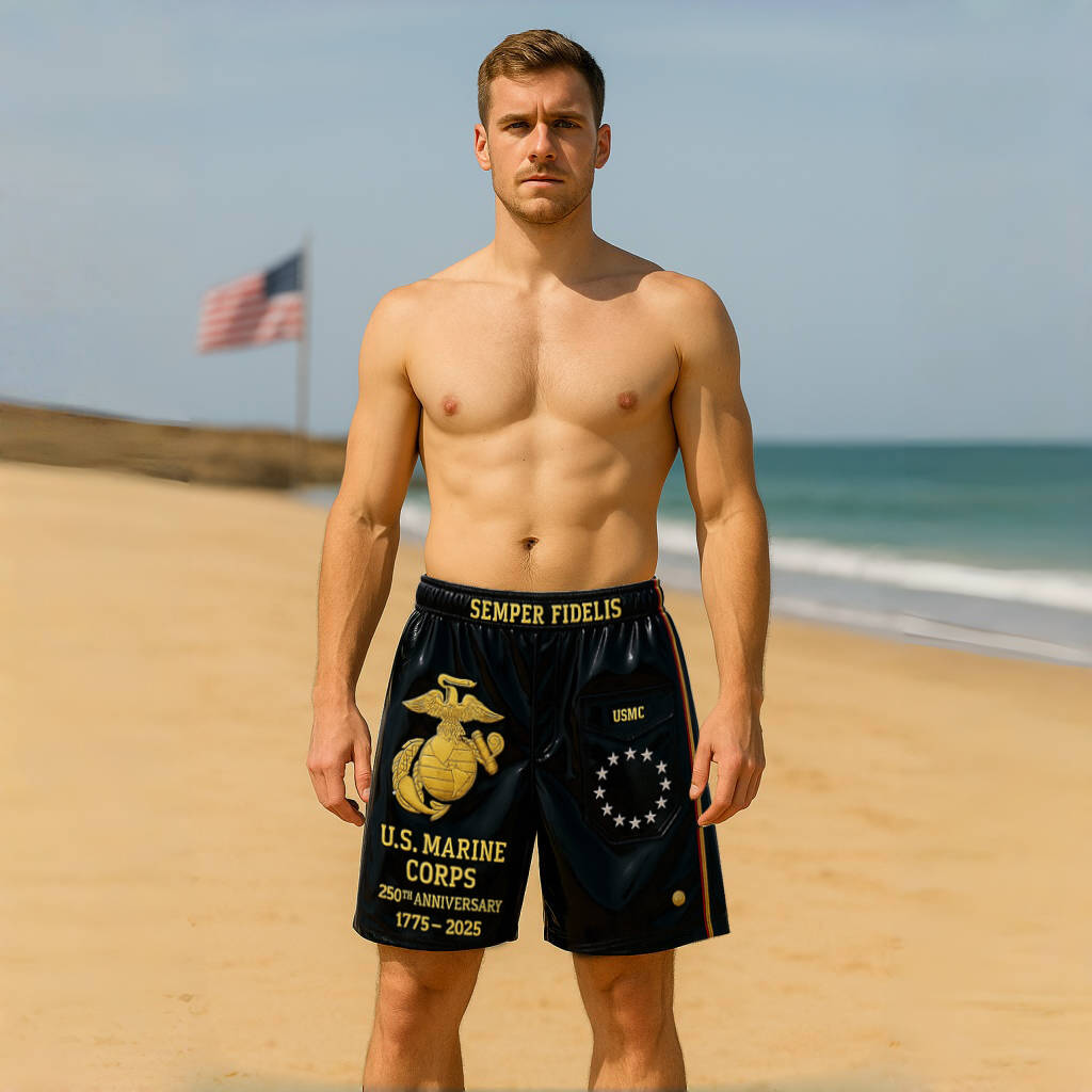 USMC 250th Anniversary Commemorative Shorts – Limited Holiday Drop
