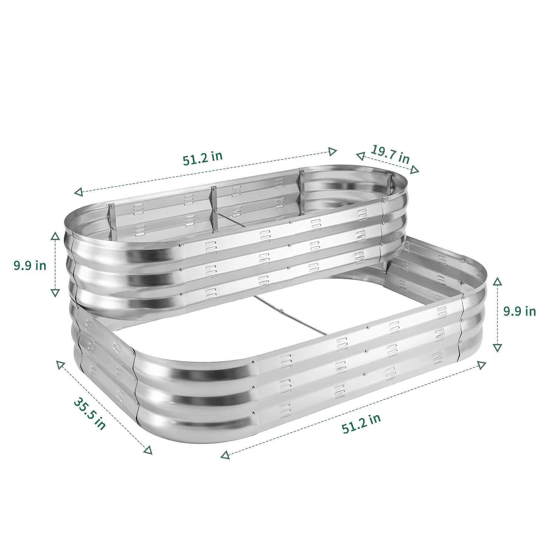 2-Tier Raised Garden Beds Kit