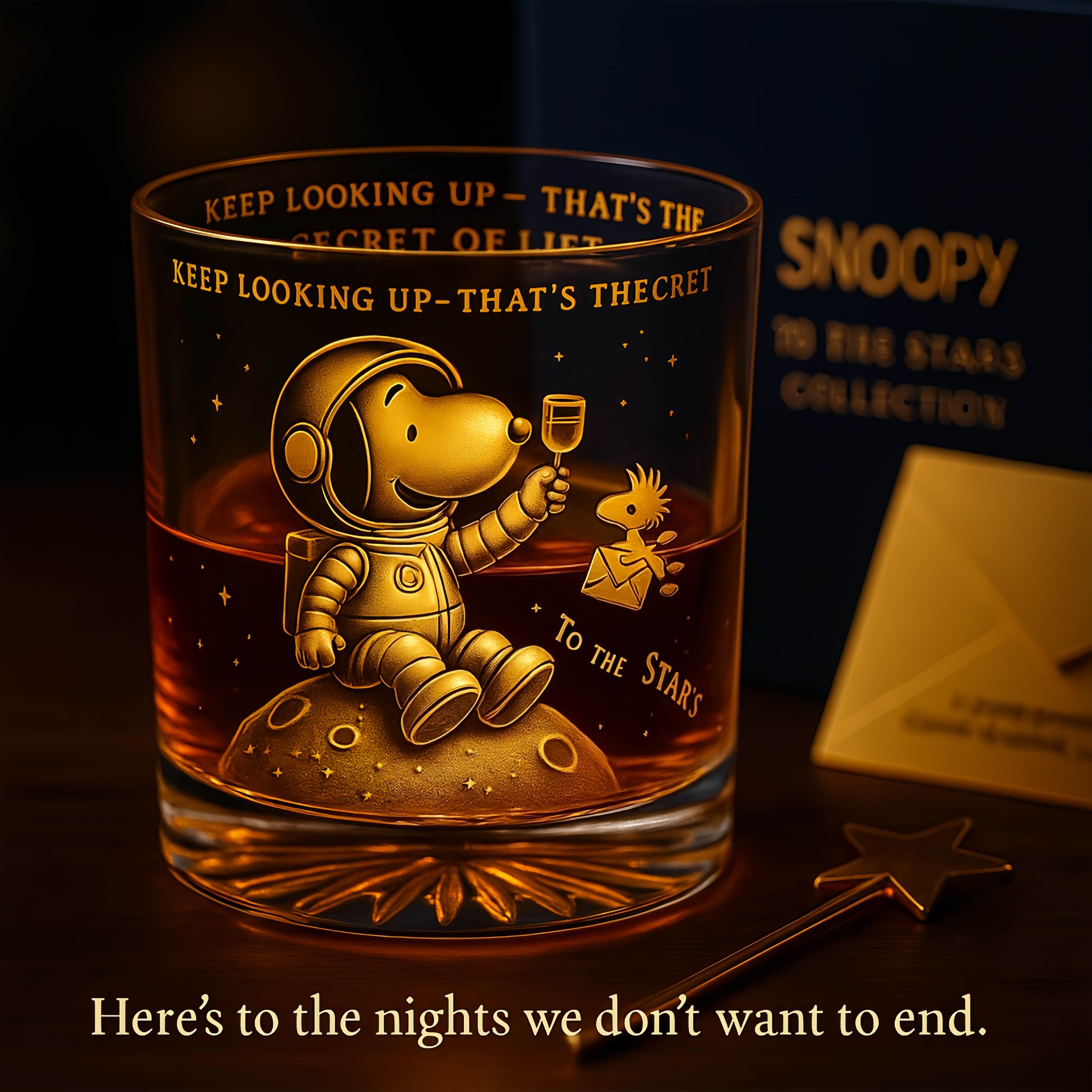 SNP “To the Stars” Whiskey Glass