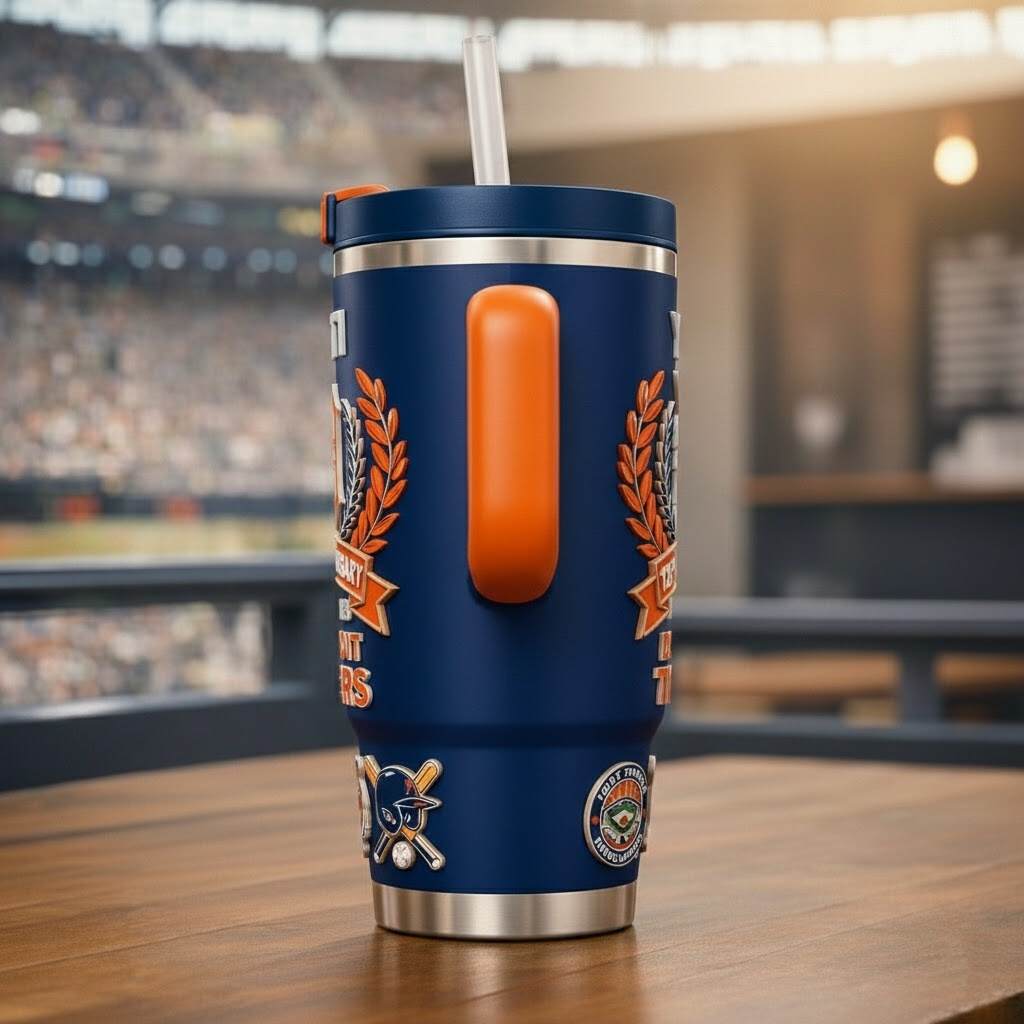 Detroit Tigers 125 Anniversary Limited Edition Tumbler