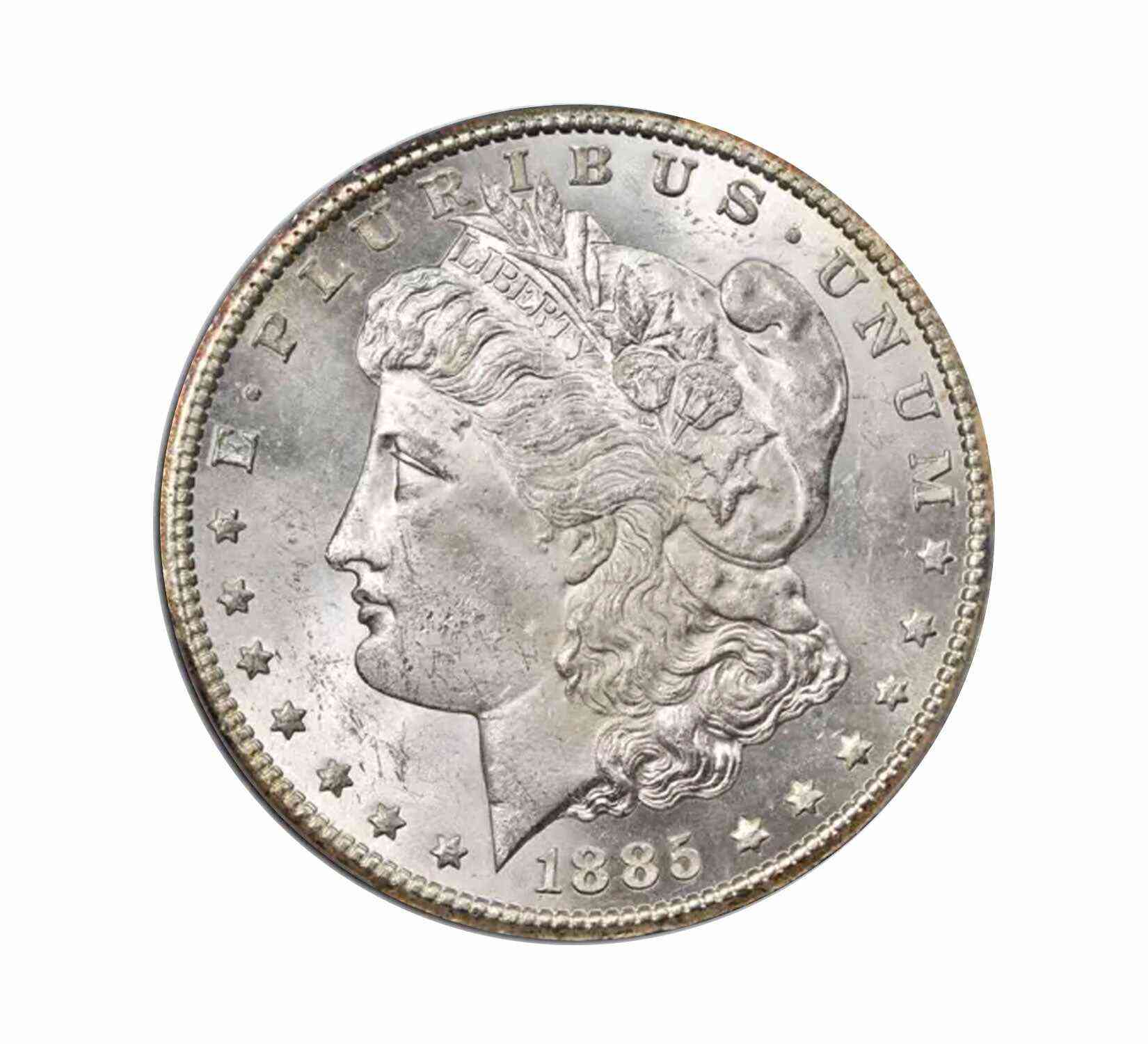 1885-CC Morgan Dollar MS62 PCGS