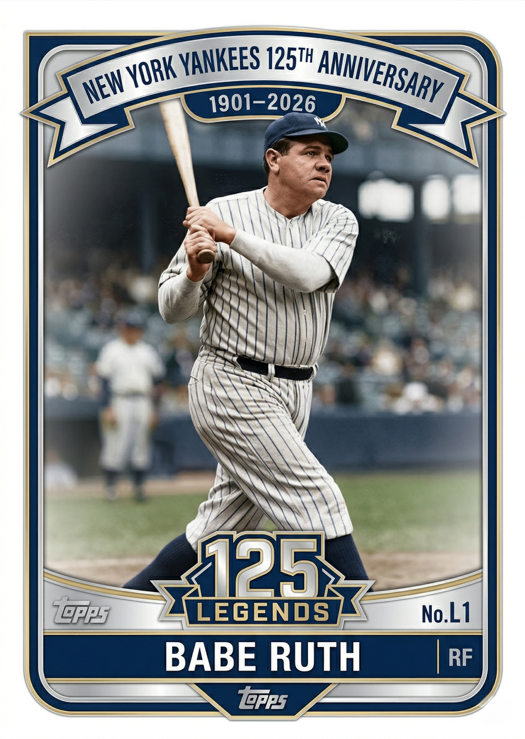 2026 New York Yankees 125th Anniversary Hobby Box