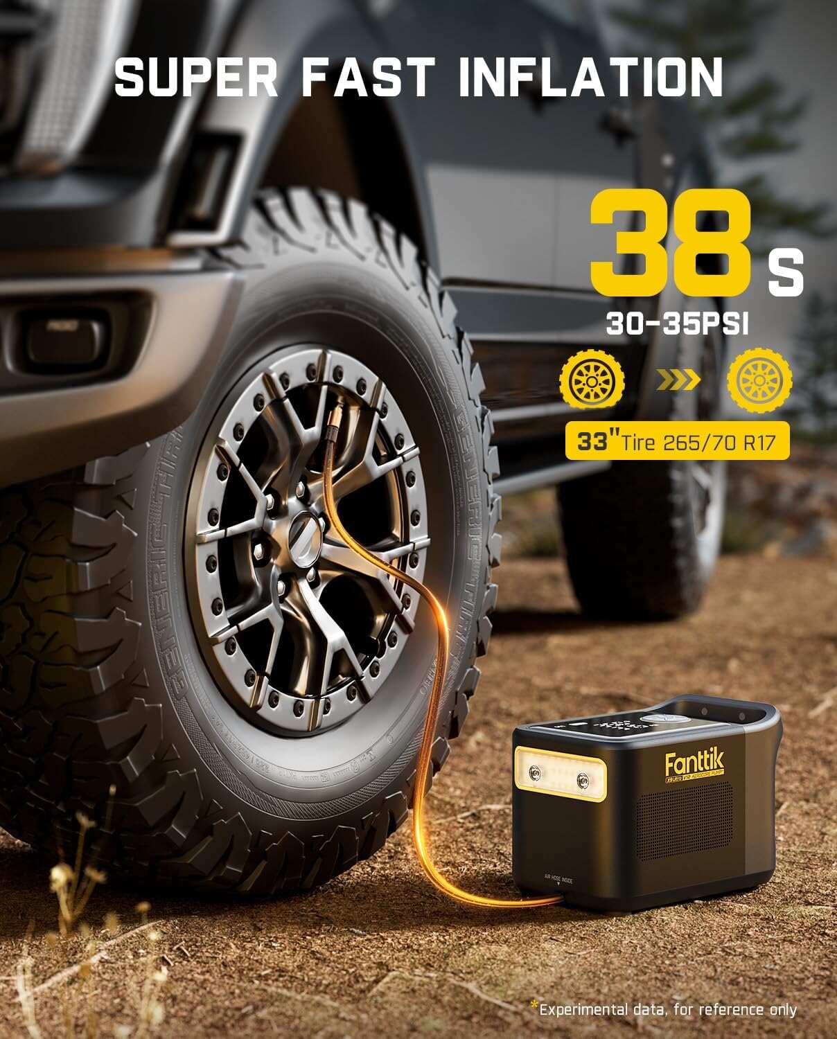 3-in-1 X9 Ultra Air Compressor | Fast Tire Inflator for Truck, SUV & RV