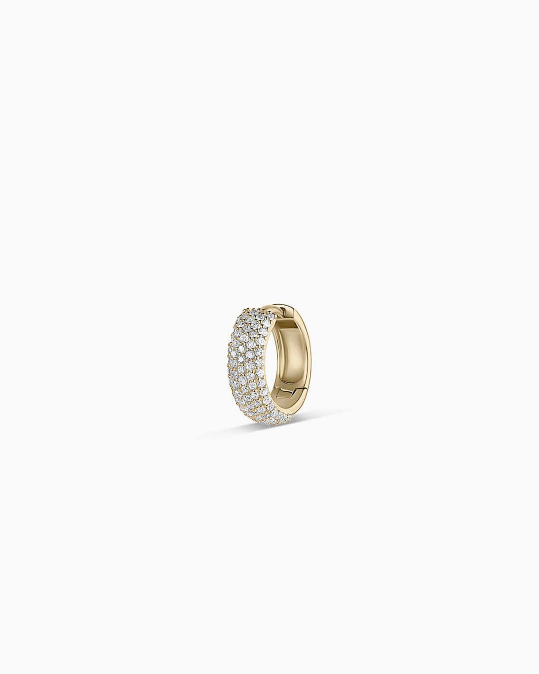 Diamond Paseo Statement Single Huggie