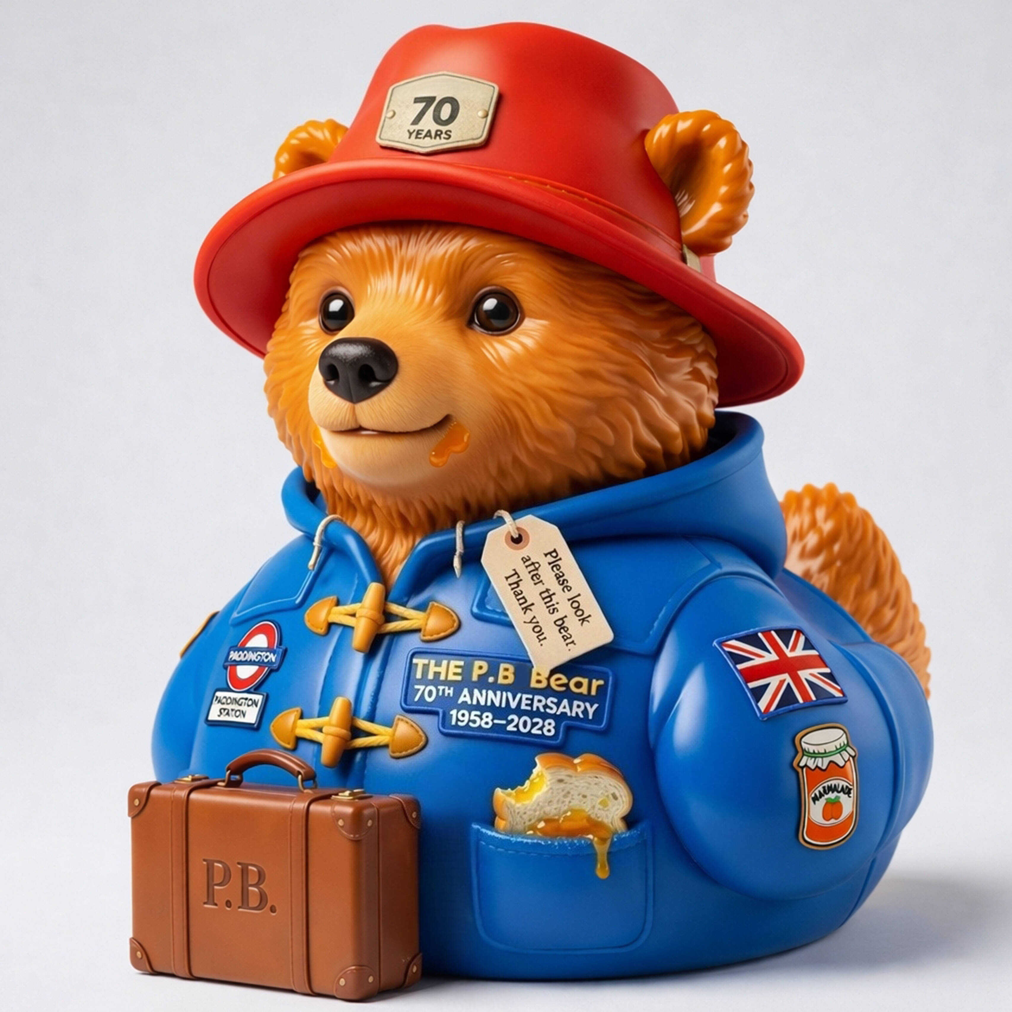 Paddington 70th Anniversary Commemorative Duck