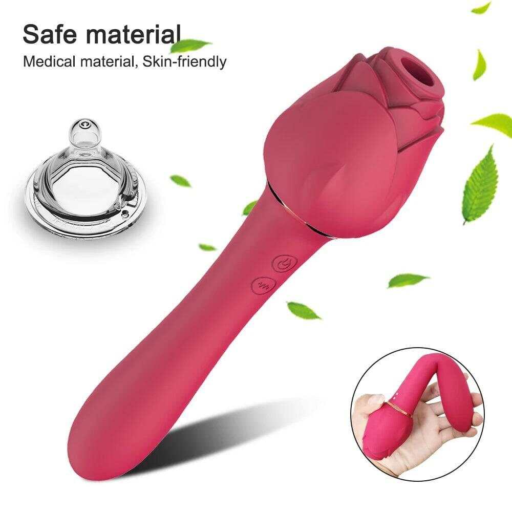 Rose Sucking Vibrator