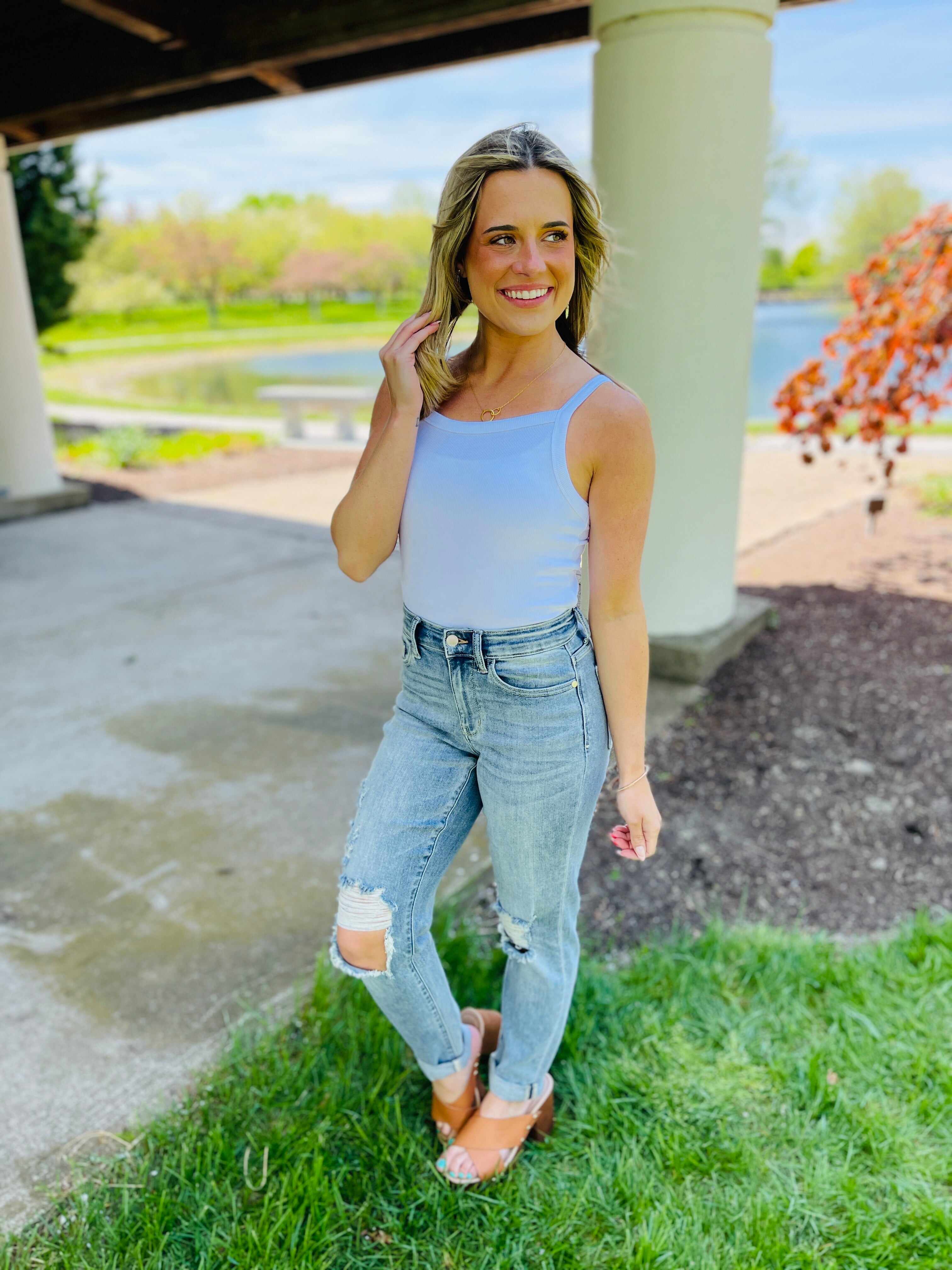 REG/CURVY Always On My Mind Midrise Boyfriend Jeans
