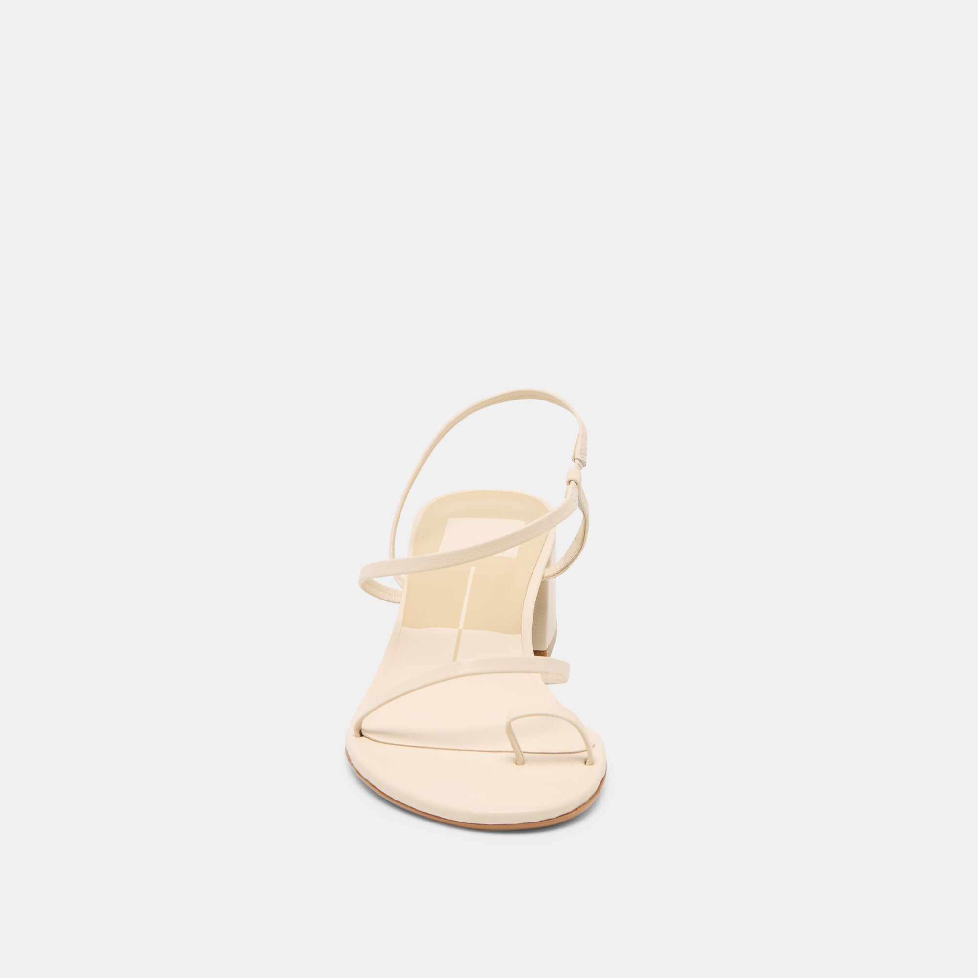 TRINI HEELS CREME LEATHER