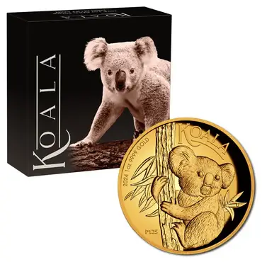 1 oz 2024 Australian Koala High Relief Proof Gold Coin | Perth Mint